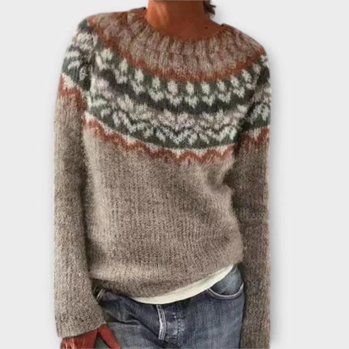 Emma Subtle Bloom Knit
