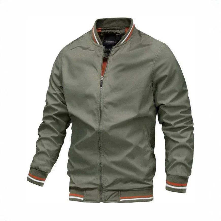 Vero Striped Collar Jacket