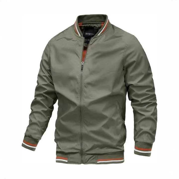 Vero Striped Collar Jacket