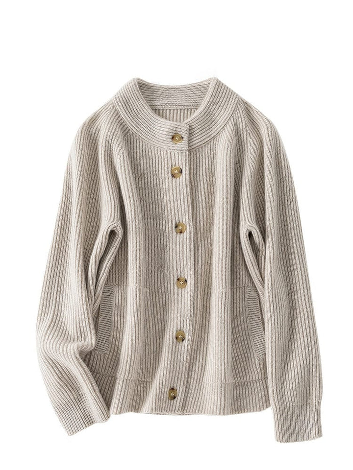 Amélie Buttoned Cashmere Cardigan