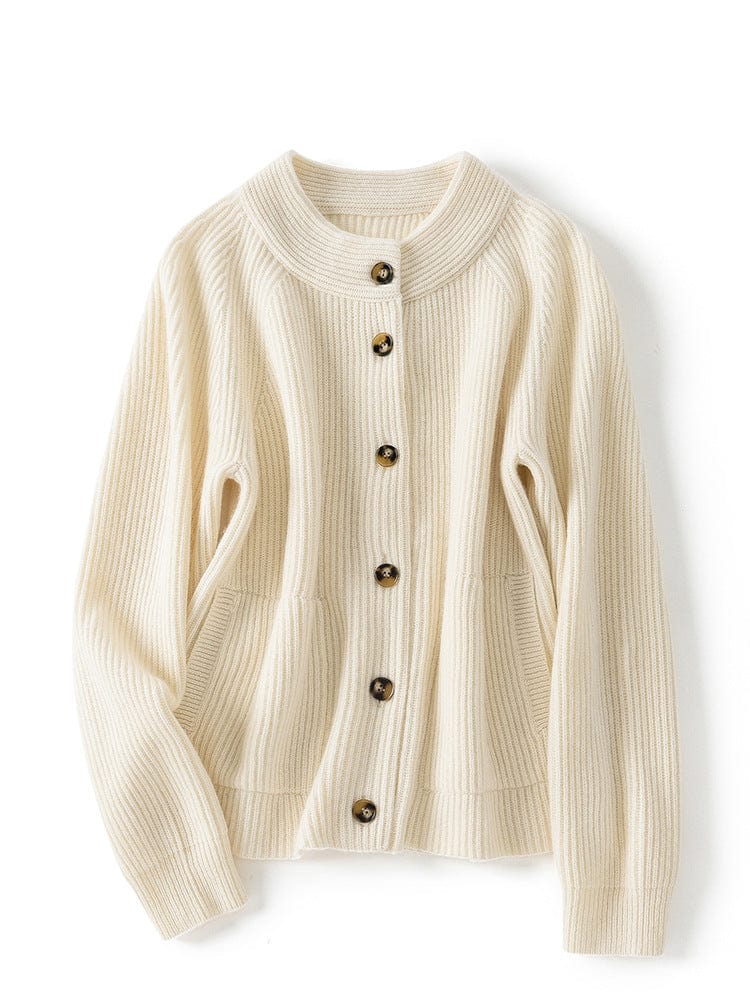 Amélie Buttoned Cashmere Cardigan