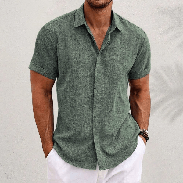 Aleandro Classic Linen Shirt