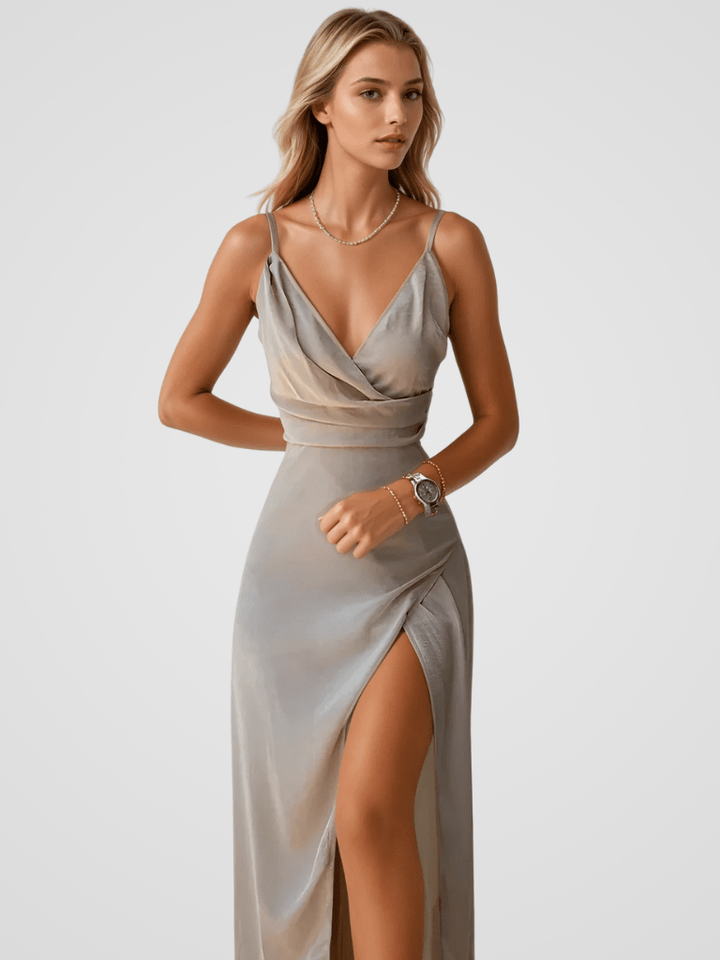 DENISE Satin DRESS