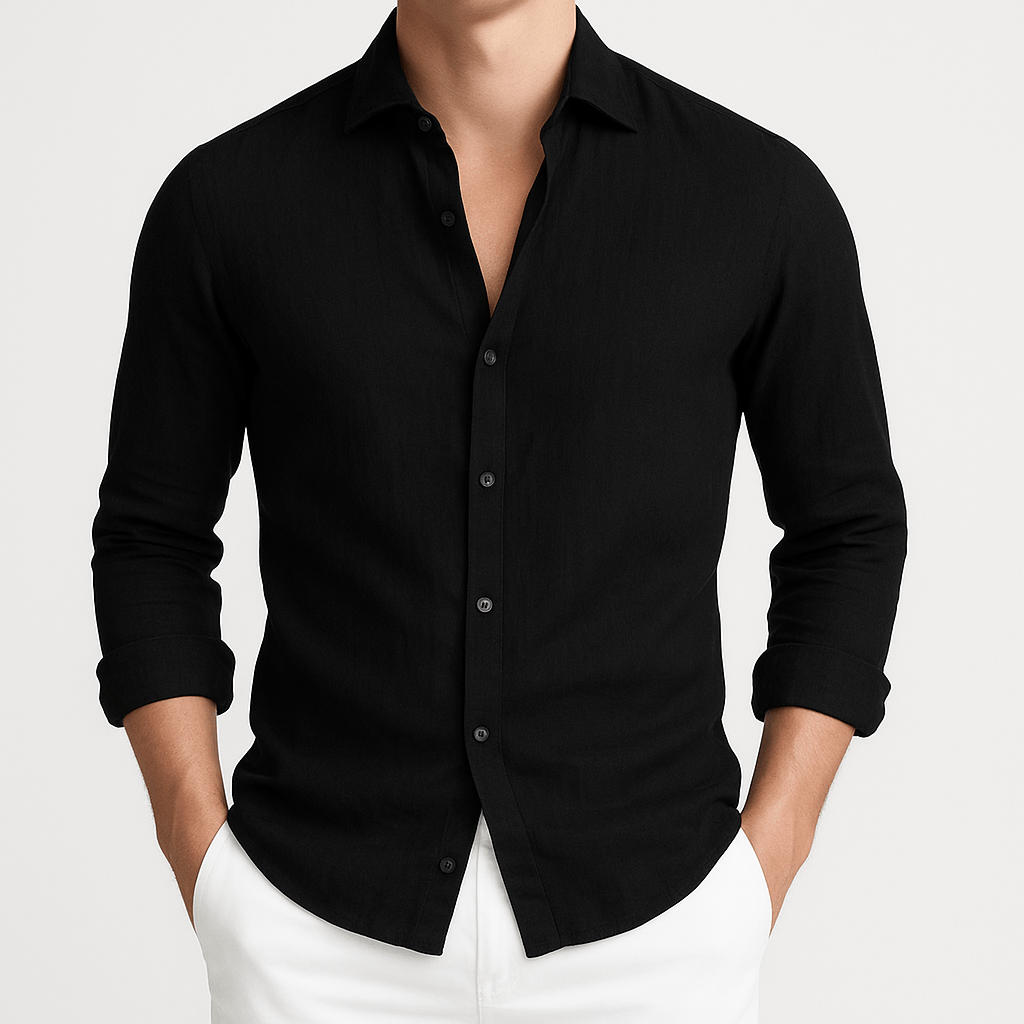 Haven Hills Lightweight Long Sleeve Shirt with Roll Up Sleeves