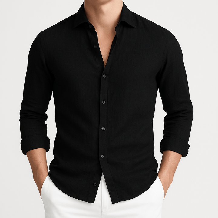 Haven Hills Lightweight Long Sleeve Shirt with Roll Up Sleeves