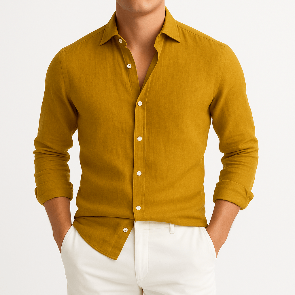 Haven Hills Lightweight Long Sleeve Shirt with Roll Up Sleeves