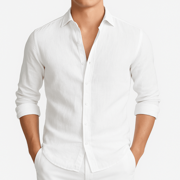 Haven Hills Lightweight Long Sleeve Shirt with Roll Up Sleeves