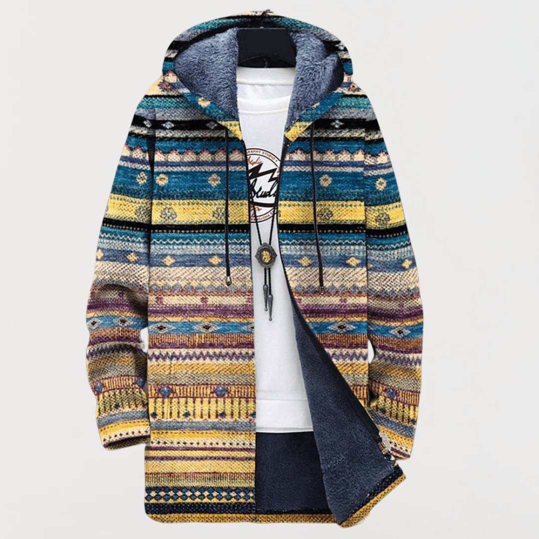 Lila | Tribal Wave Hoodie