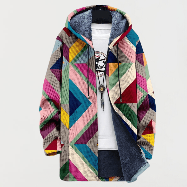 Lara | Geometric Art Hoodie