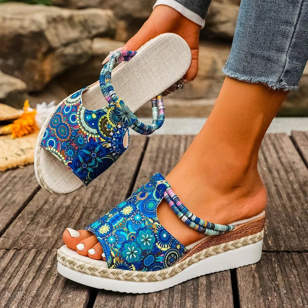 Janeiro Wedge Heel Sandals