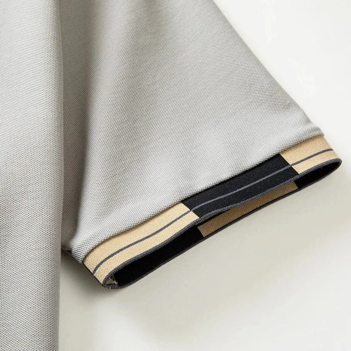 Lenoir Polo with Contrasting Finishes