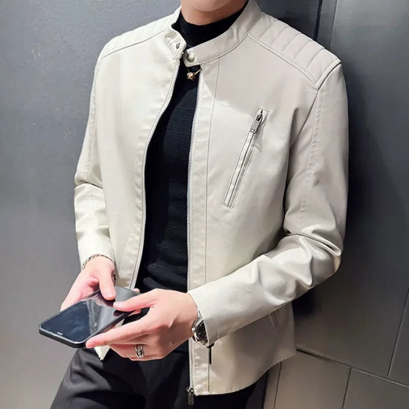 Mason Vintage Racer Leather Jacket