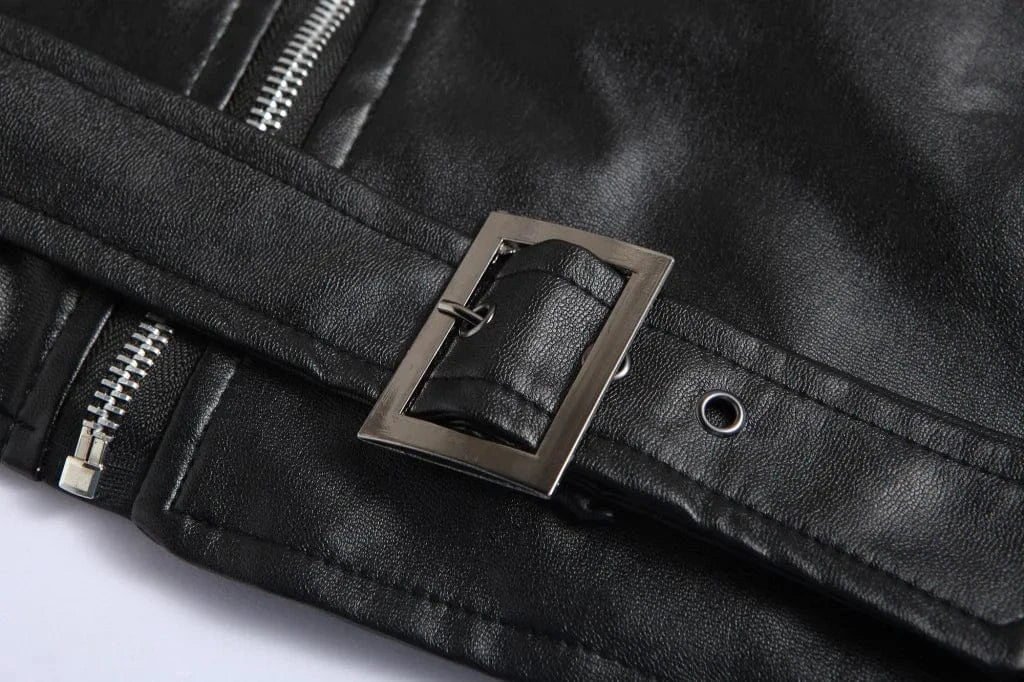 The Outlaw Full-Grain Leather Jacket