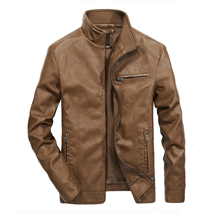 Charles Modern Moto Leather Jacket