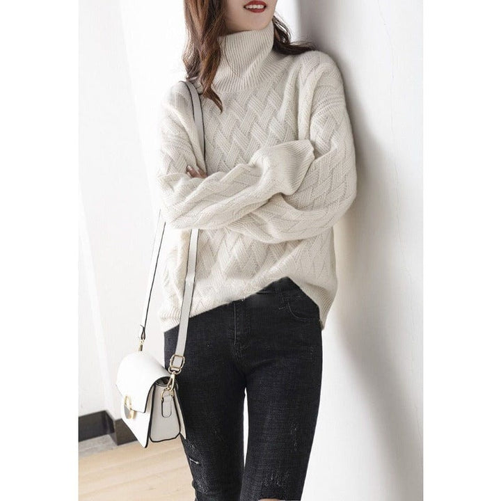 Ashlyn Cashmere Turtleneck