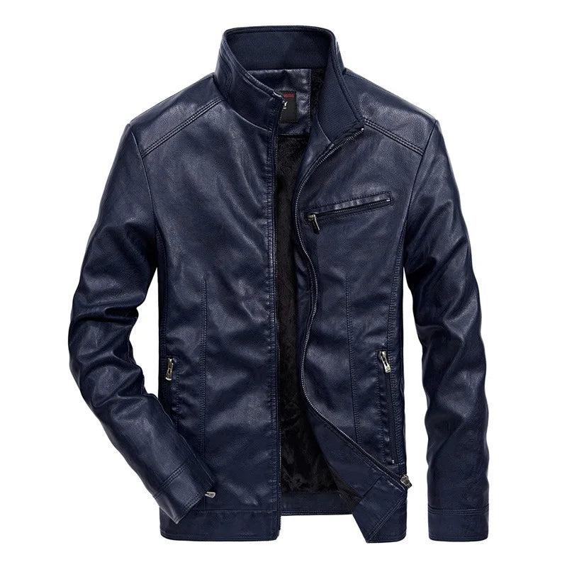 Charles Modern Moto Leather Jacket