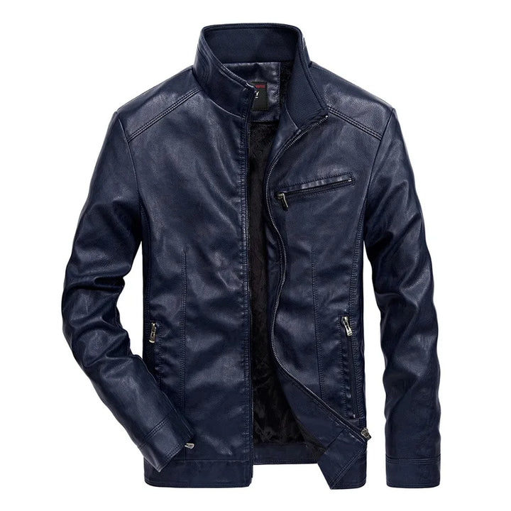Charles Modern Moto Leather Jacket