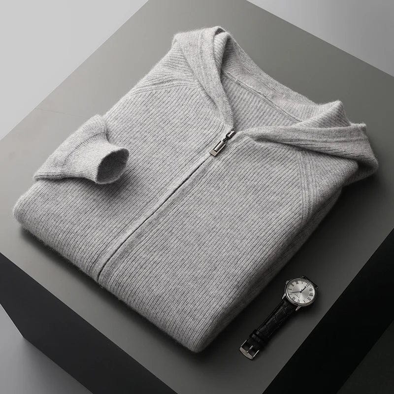 Arden Royal Merino-Wool Zip-Up