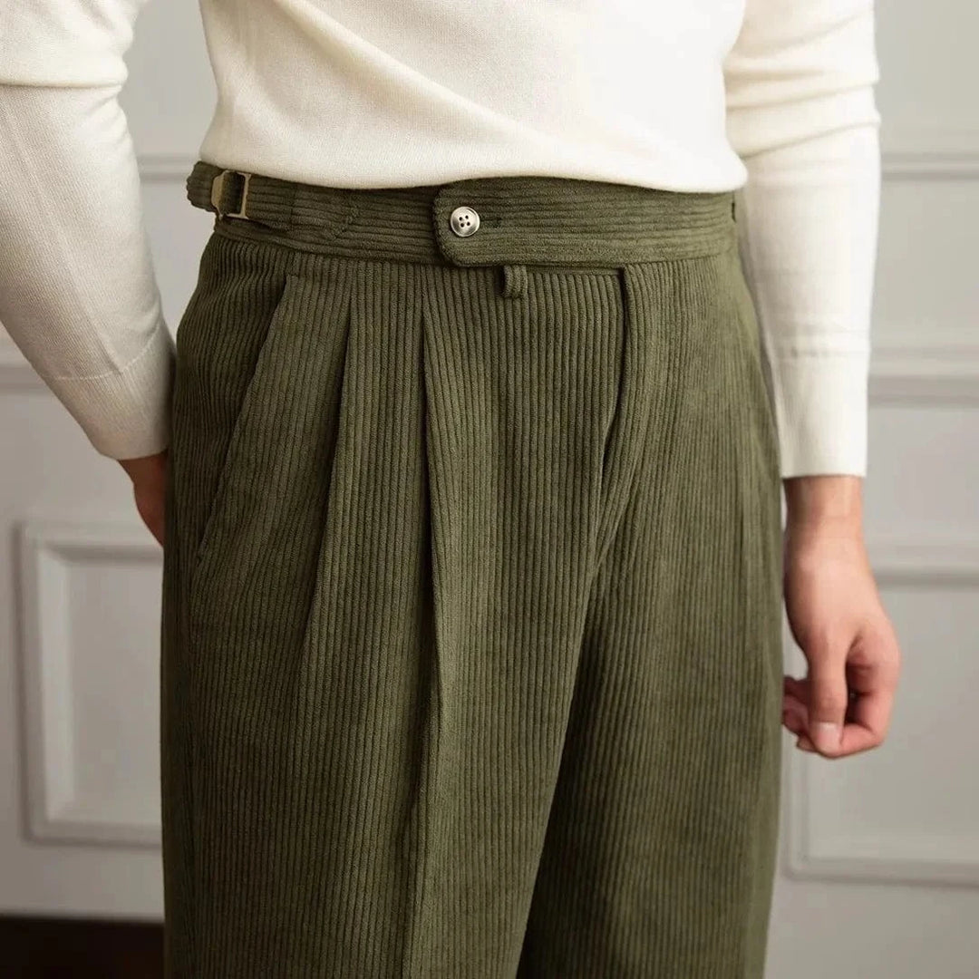 Rowan Cuffed Wale Trousers