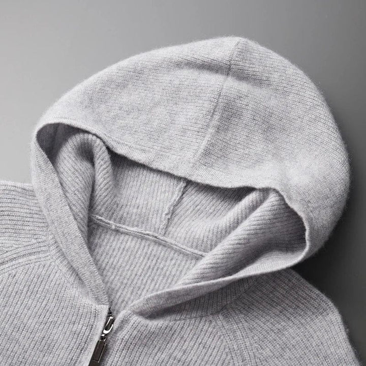 Arden Royal Merino-Wool Zip-Up