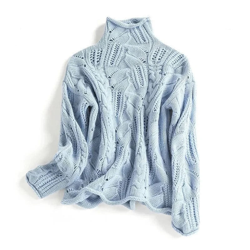 Aurora Haven Cashmere Turtleneck