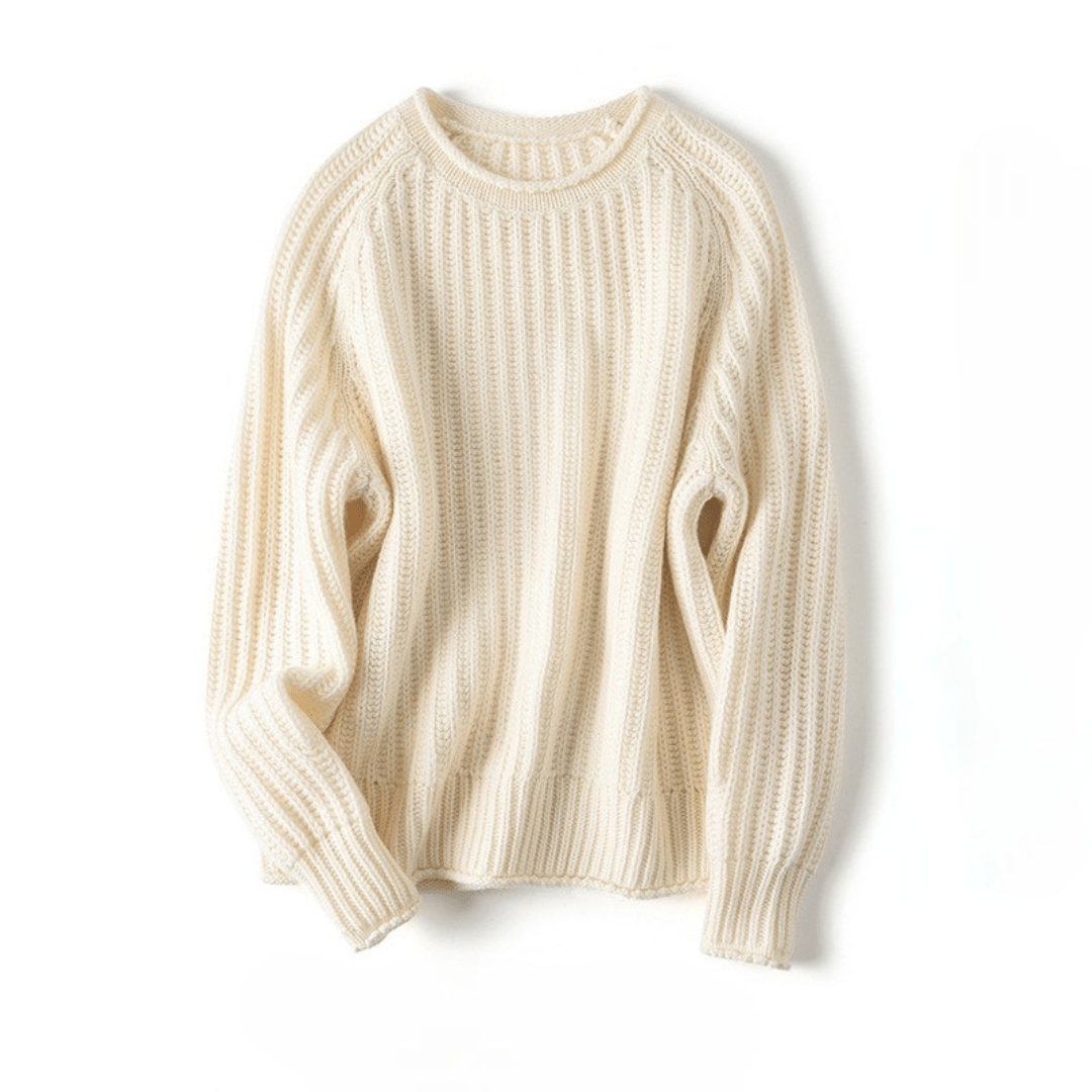 Serena Cashmere Relaxed Rib Sweater