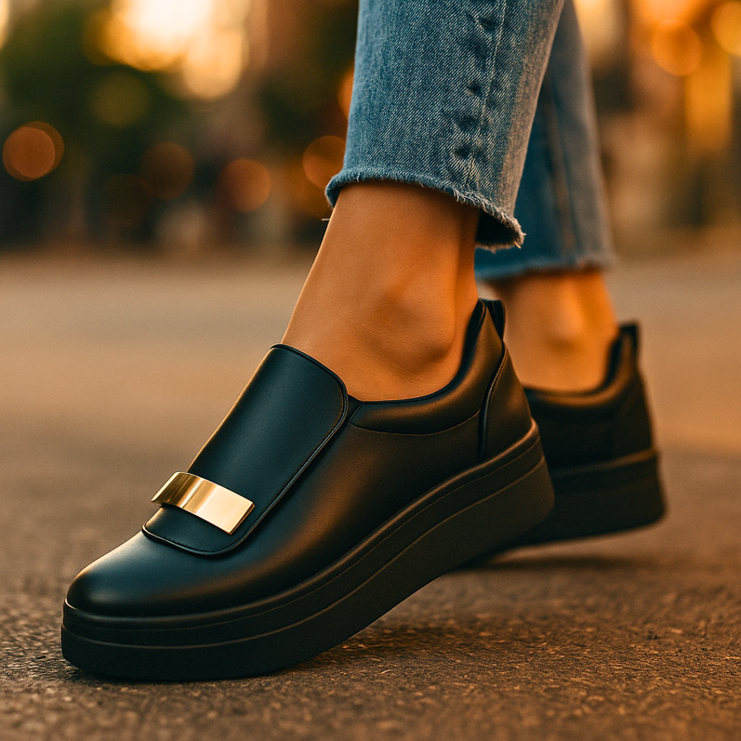 Maren Luxe Slip-On Trainers