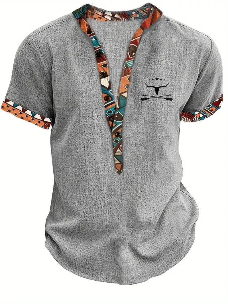 Lenoir Elegant Short-Sleeve Shirt