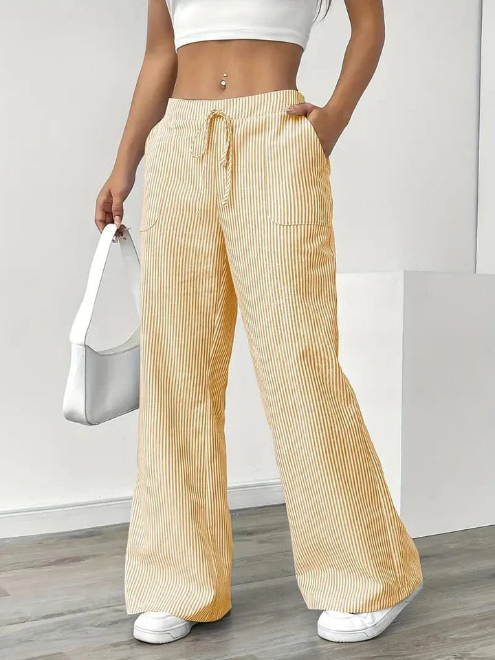 Louise Casual Striped Pants