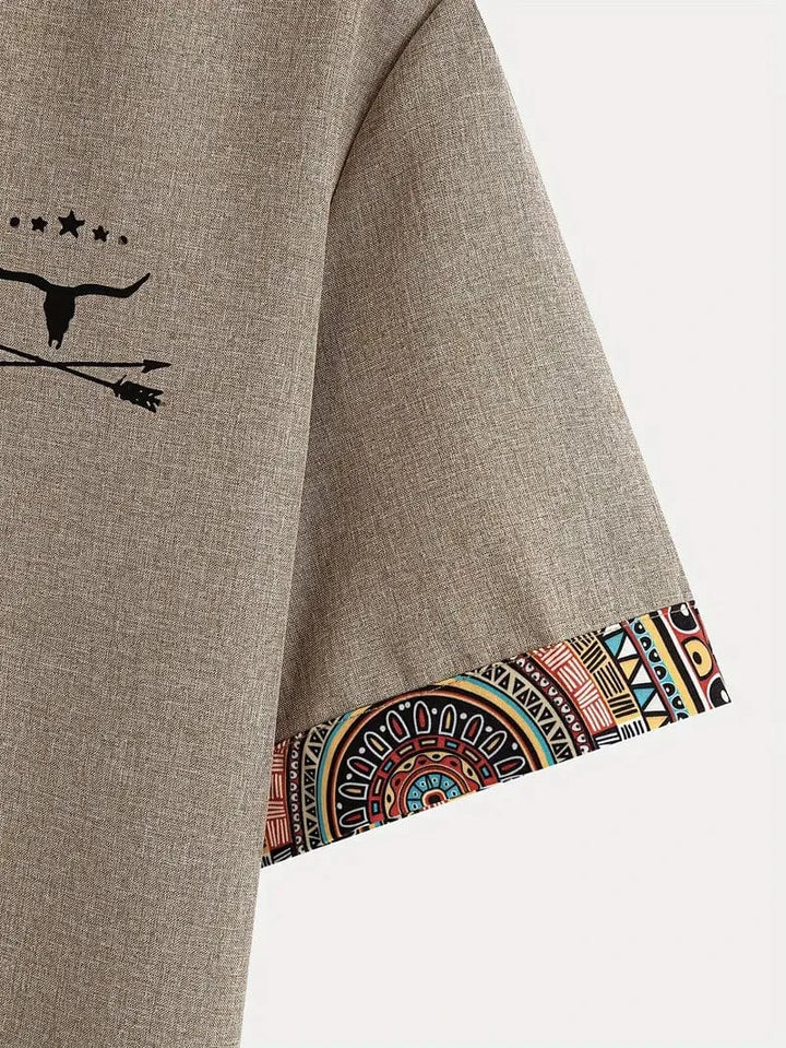Lenoir Elegant Short-Sleeve Shirt
