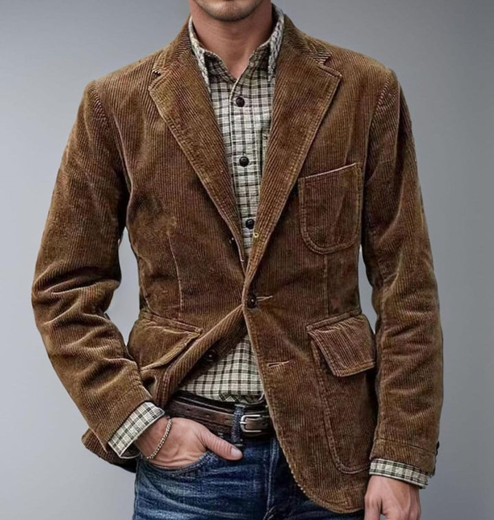 Ashford Textured Corduroy Jacket