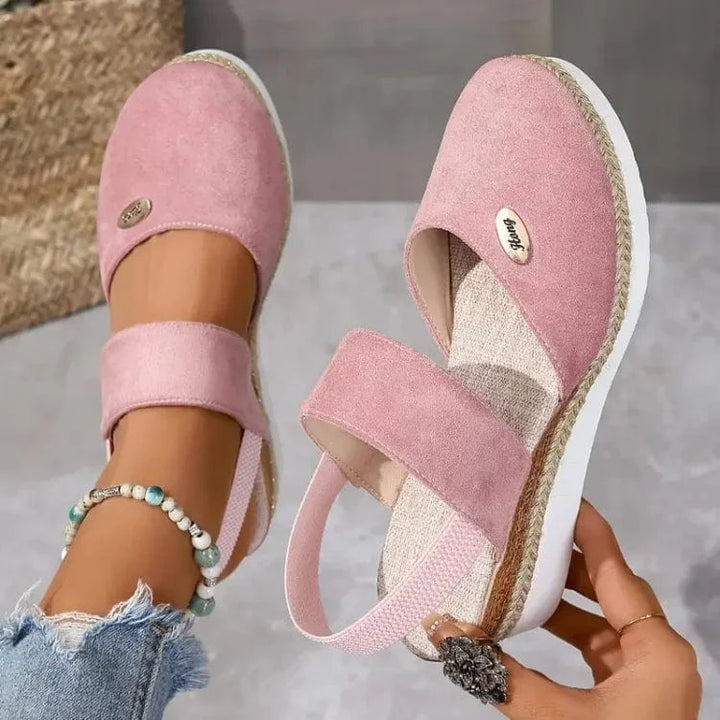 Antonia Orthopedic Canvas Sandals