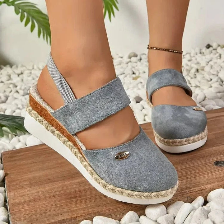 Antonia Orthopedic Canvas Sandals