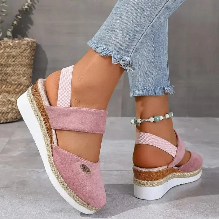 Antonia Orthopedic Canvas Sandals
