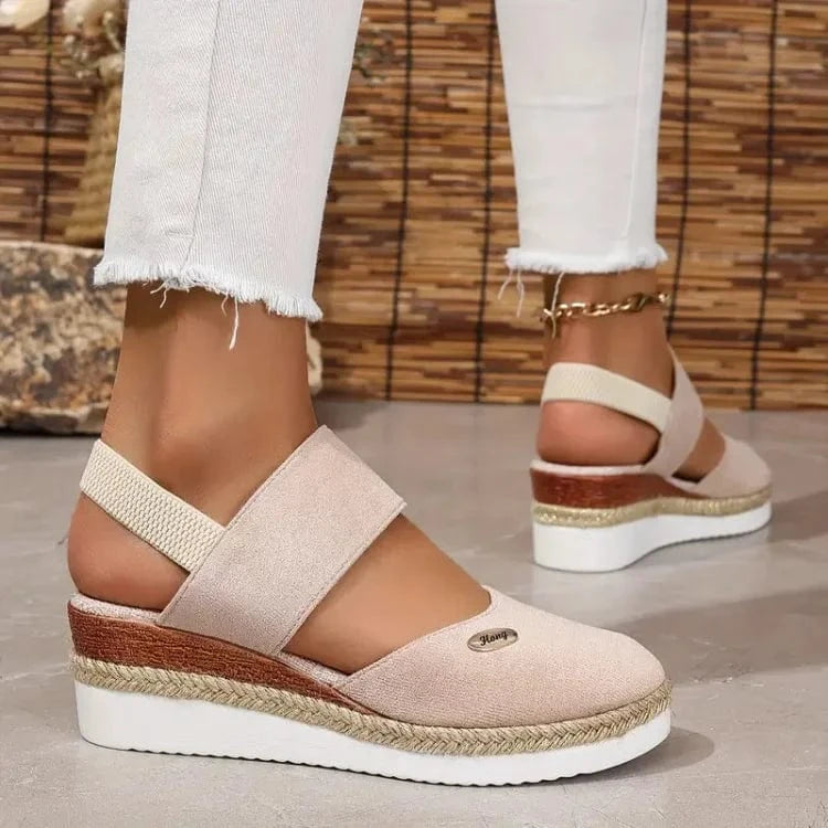 Antonia Orthopedic Canvas Sandals
