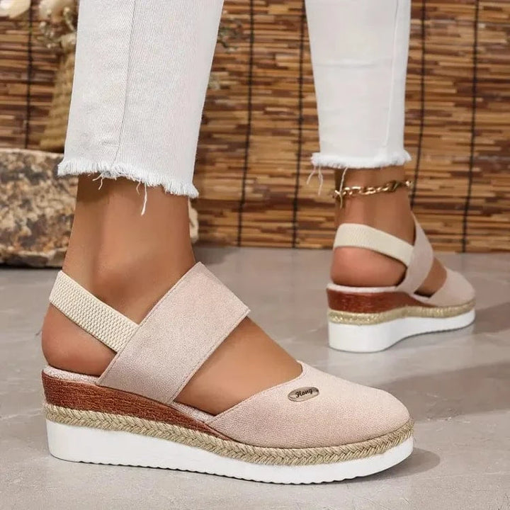 Antonia Orthopedic Canvas Sandals