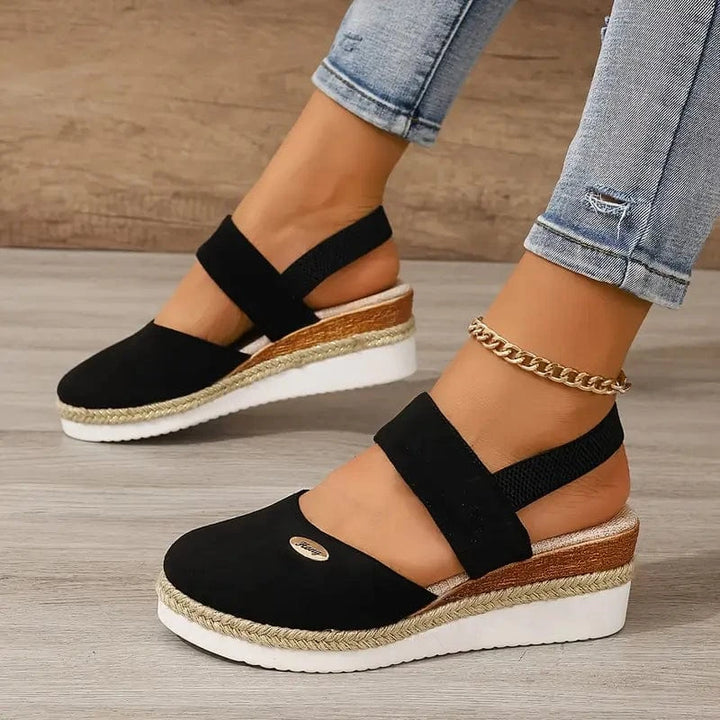 Antonia Orthopedic Canvas Sandals