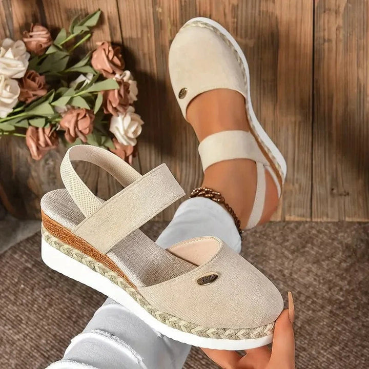 Antonia Orthopedic Canvas Sandals