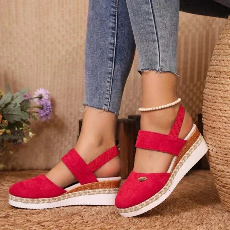Antonia Orthopedic Canvas Sandals