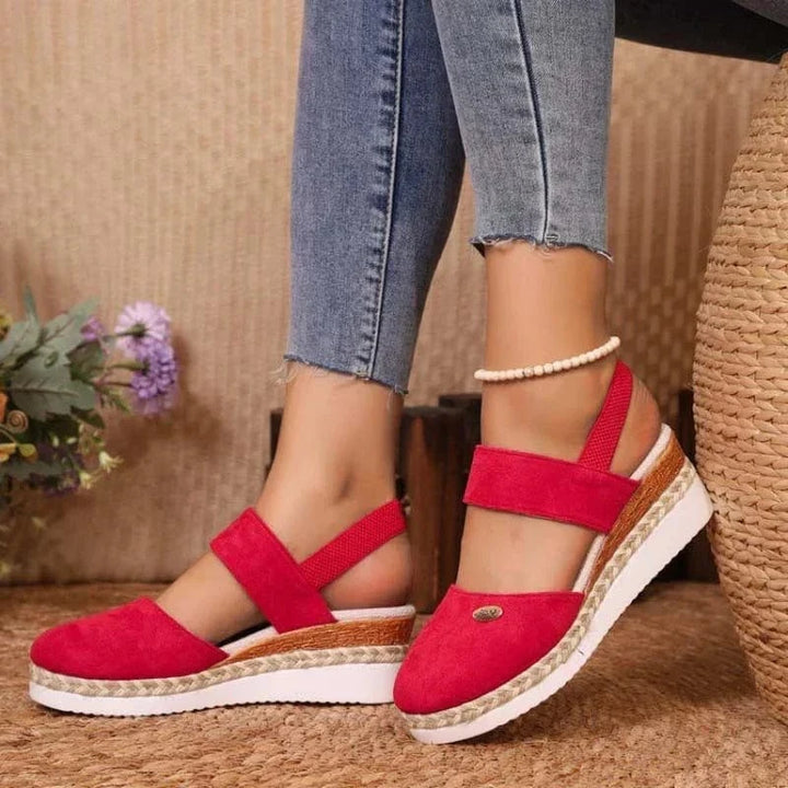 Antonia Orthopedic Canvas Sandals