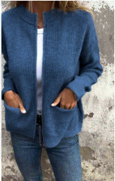 Rhea Everyday Zip Cardigan