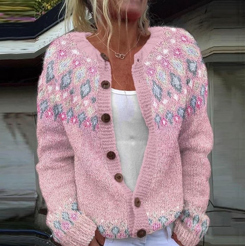 Penelope Cardigan Vintage Fait Main
