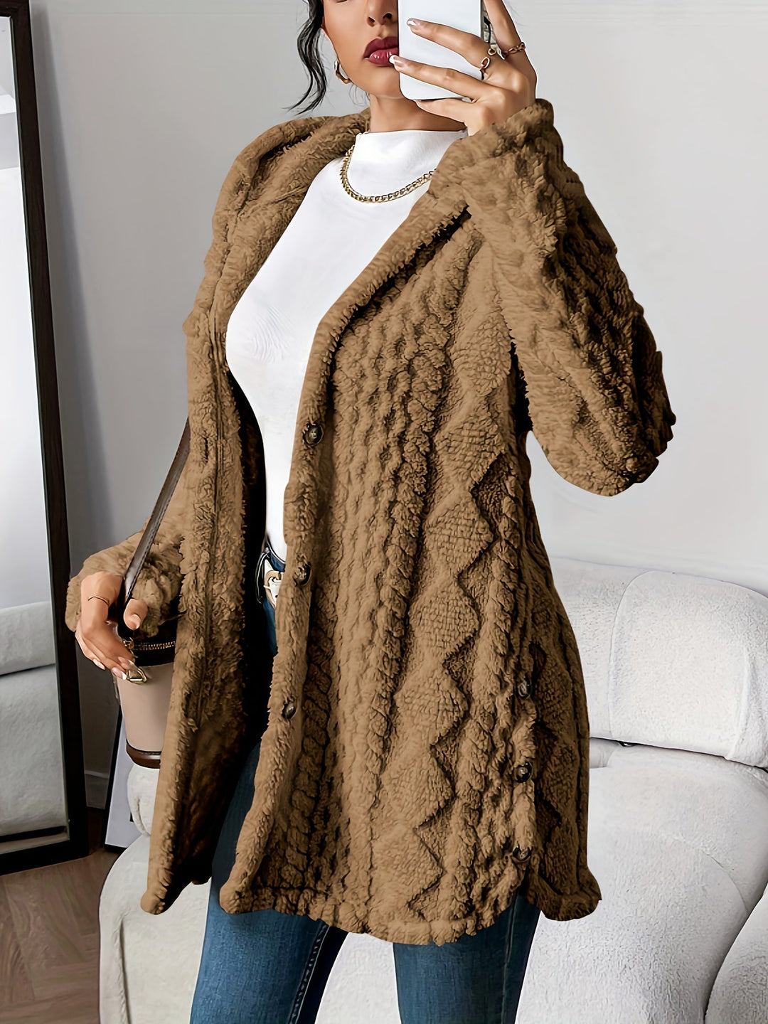 Mila Fleece-Lined Cardigan