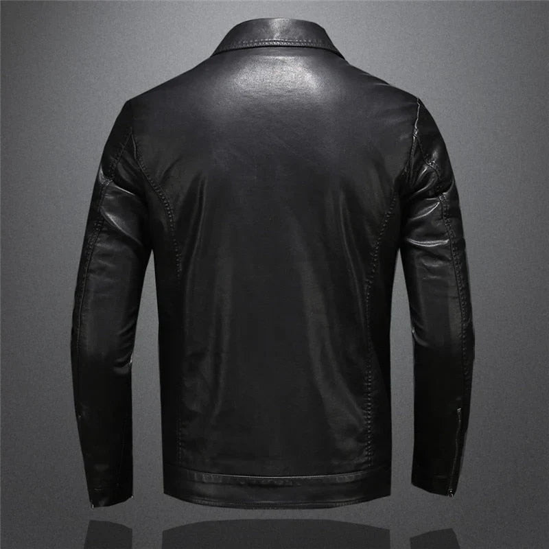 William Vintage Moto Leather Jacket
