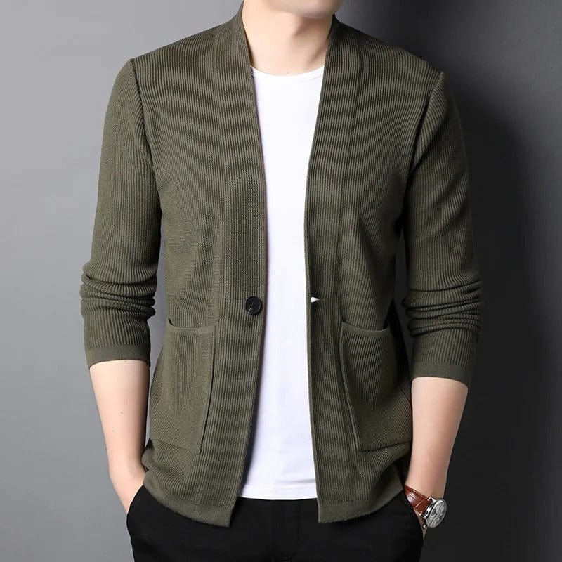 Emory Ribbed Button-Up Sweater