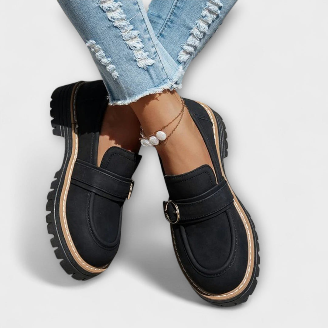 Megan Premium Patent Loafers