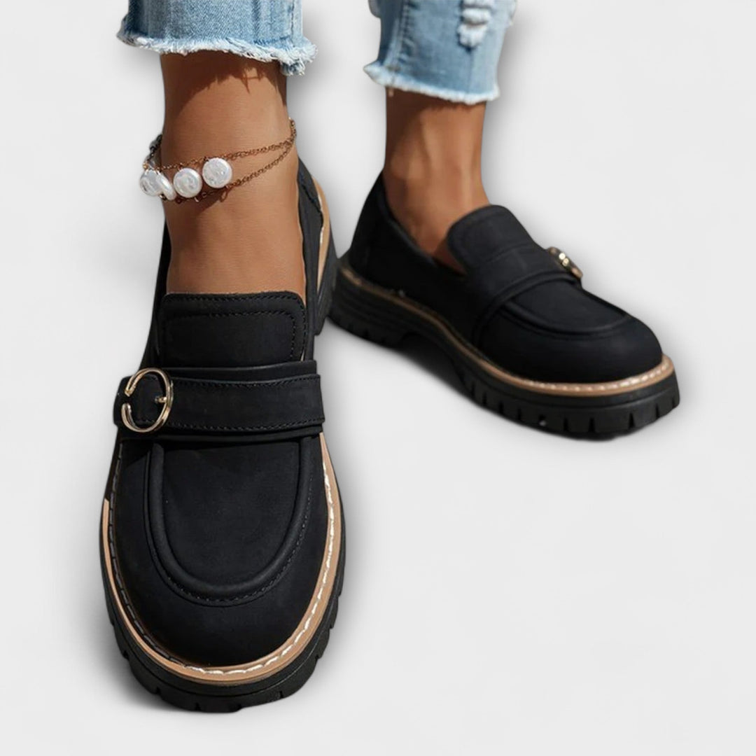 Megan Premium Patent Loafers