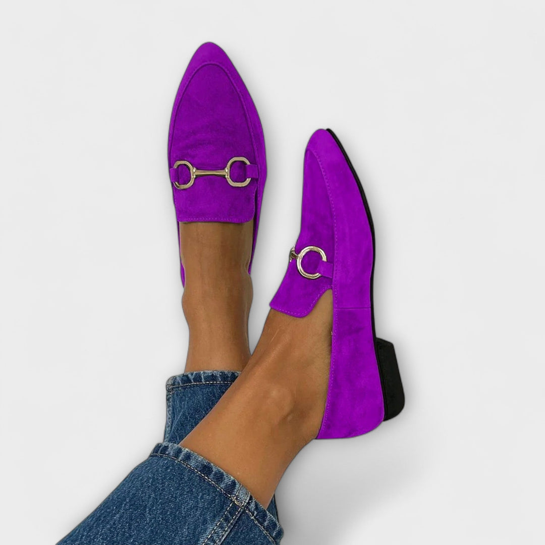 Tara Elegant Velvet Loafers