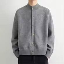 Julian Gold-Button Cardigan