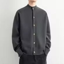 Julian Gold-Button Cardigan